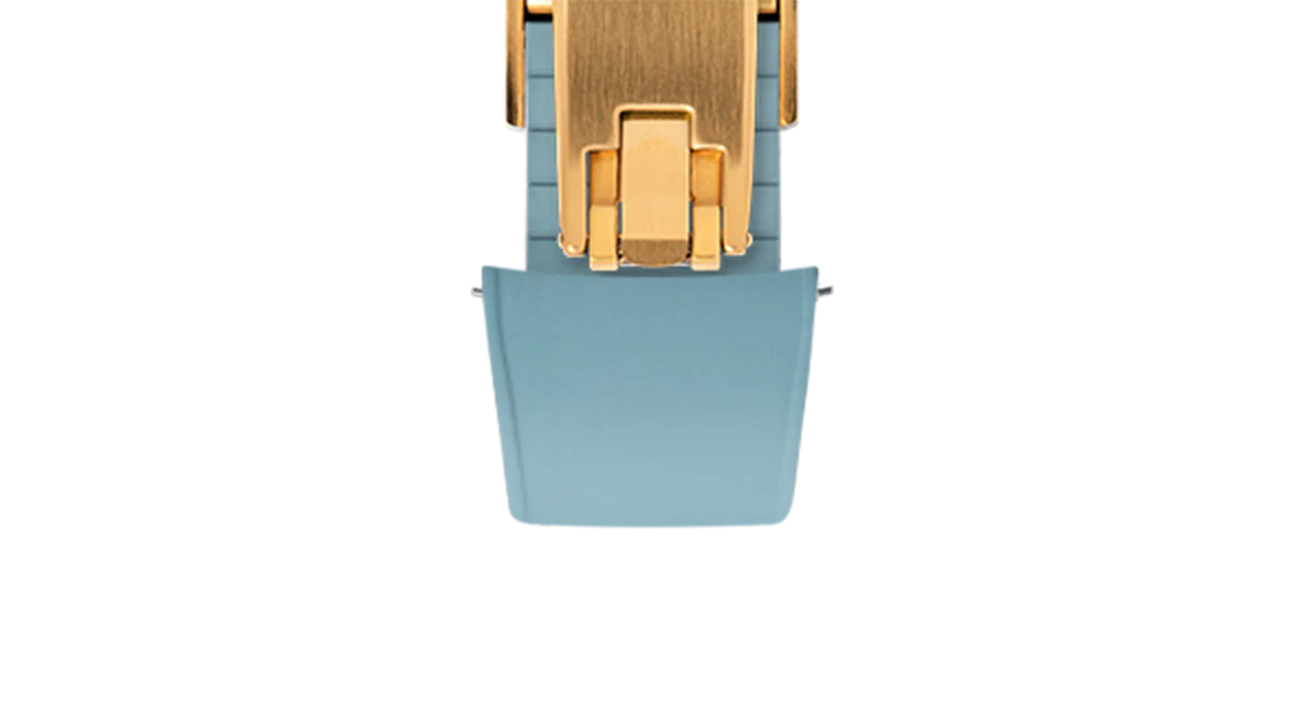 Baby Blue Curved CTS Rubber Strap - Image 13