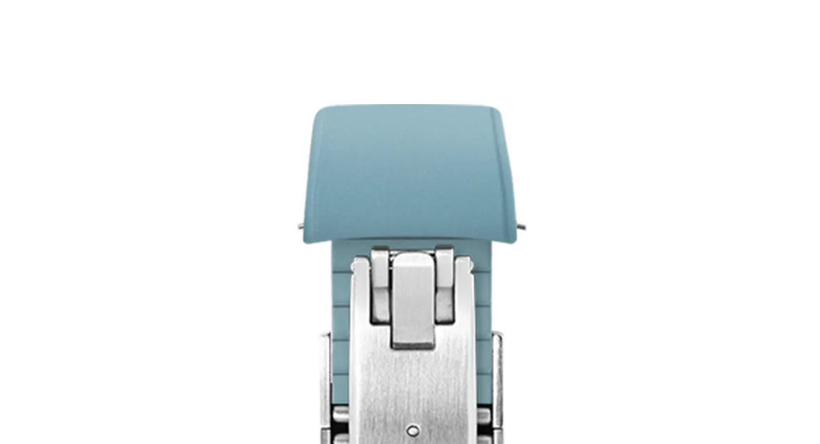 Baby Blue Curved CTS Rubber Strap - Image 8