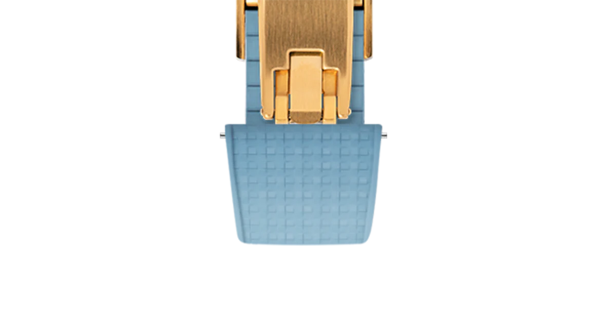 Baby Blue Mosaic CTS Rubber Strap - Image 11