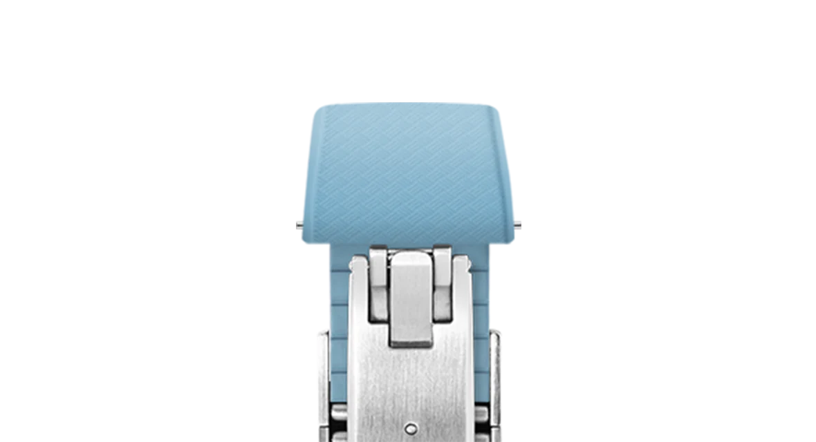 Baby Blue Tropical CTS Rubber Strap - Image 10