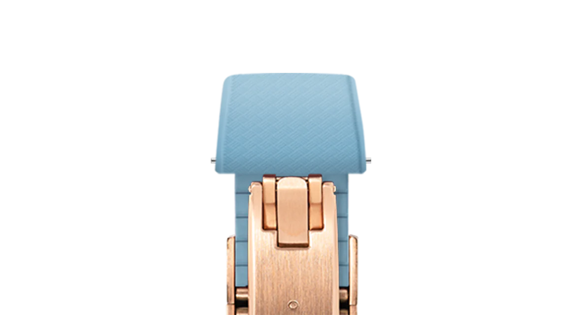 Baby Blue Tropical CTS Rubber Strap - Image 12