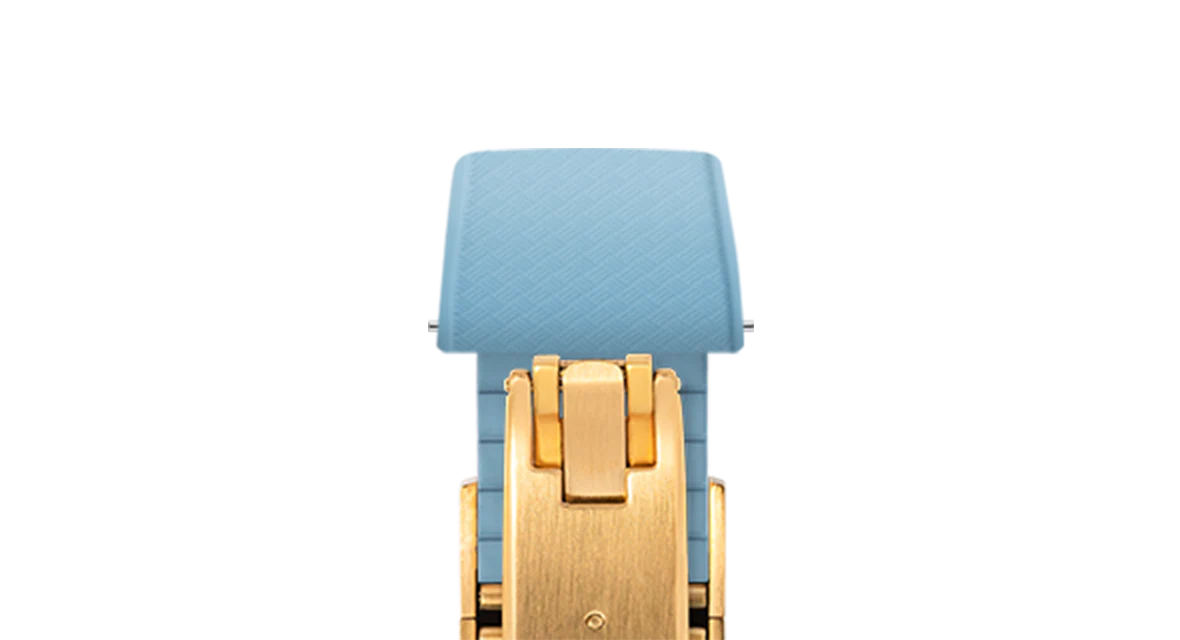 Baby Blue Tropical CTS Rubber Strap - Image 14