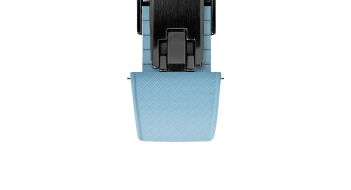Baby Blue Tropical CTS Rubber Strap - Image 17