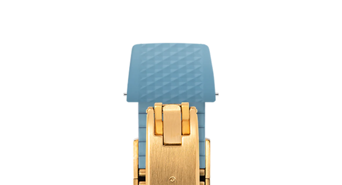 Baby Blue Waffle CTS Rubber Strap - Image 11