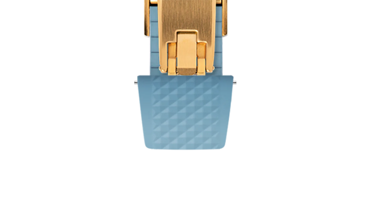 Baby Blue Waffle CTS Rubber Strap - Image 12
