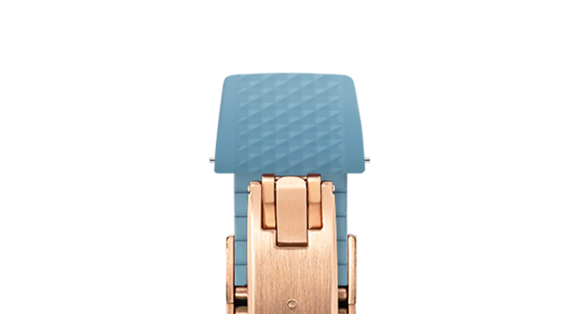 Baby Blue Waffle CTS Rubber Strap - Image 13
