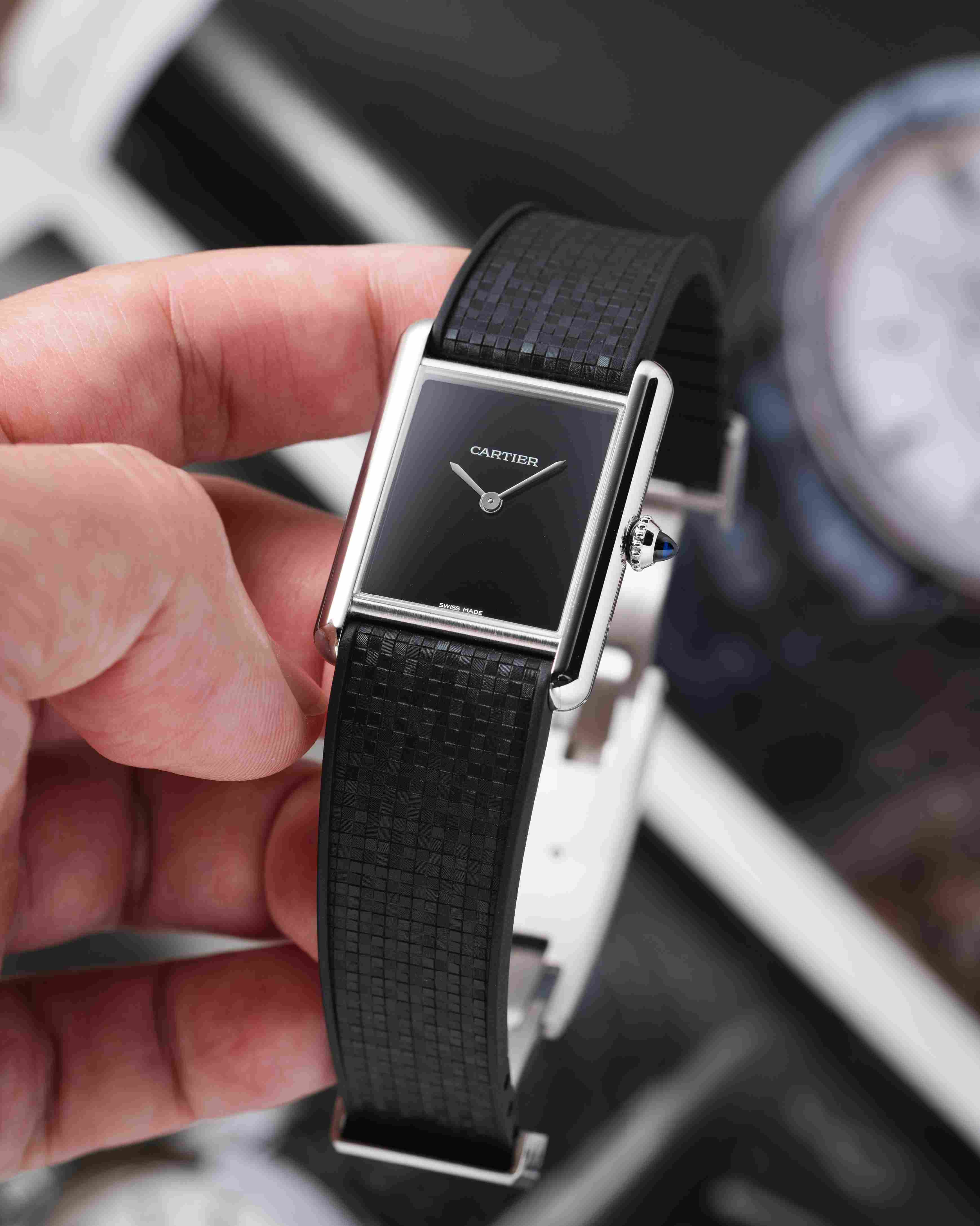 Black Mosaic CTS Rubber Strap - Image 5