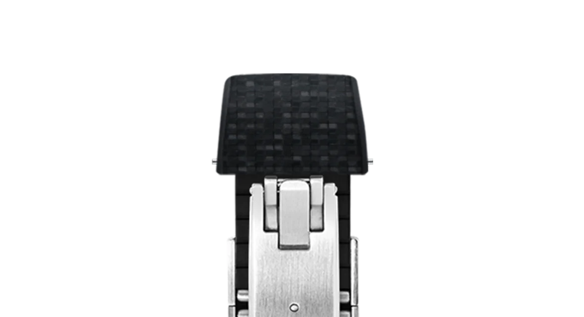 Black Mosaic CTS Rubber Strap - Image 6