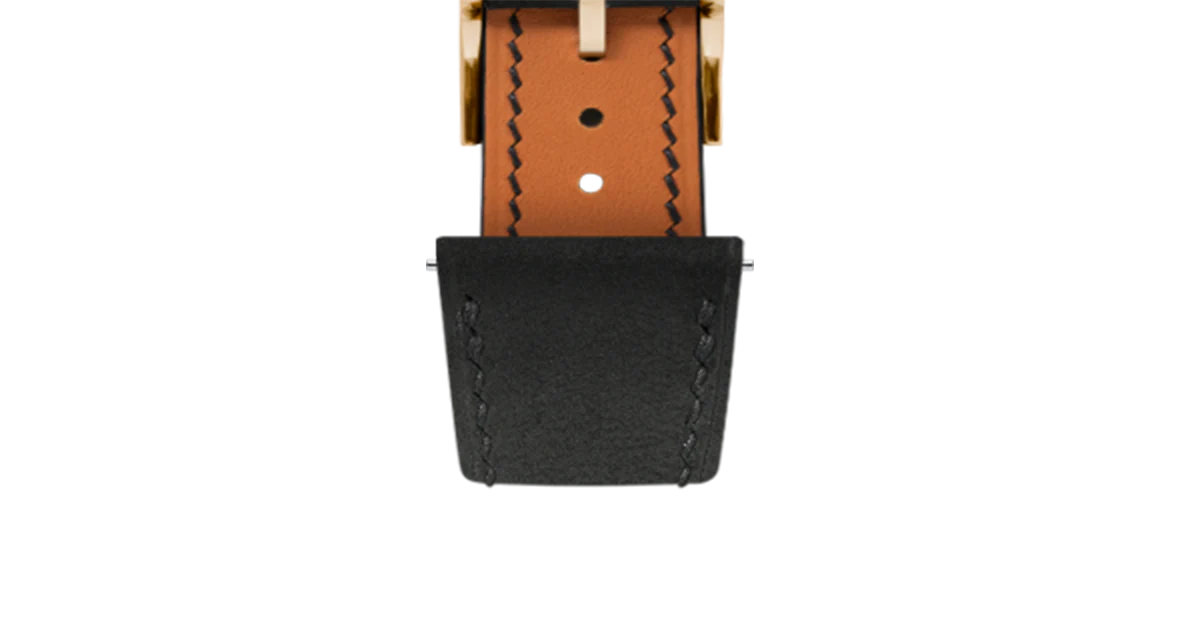 Black Nubuck Slim Strap - Image 13