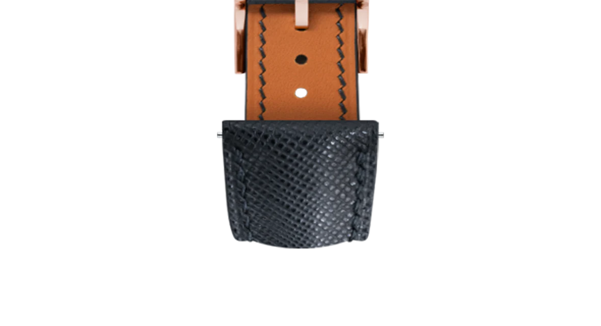 Black Saffiano Signature Strap - Image 7