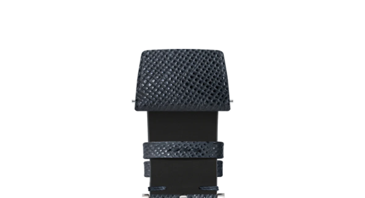 Black Saffiano Stitchless Strap - Image 4