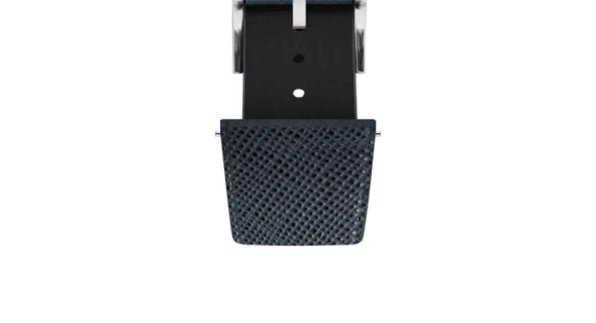 Black Saffiano Stitchless Strap - Image 5