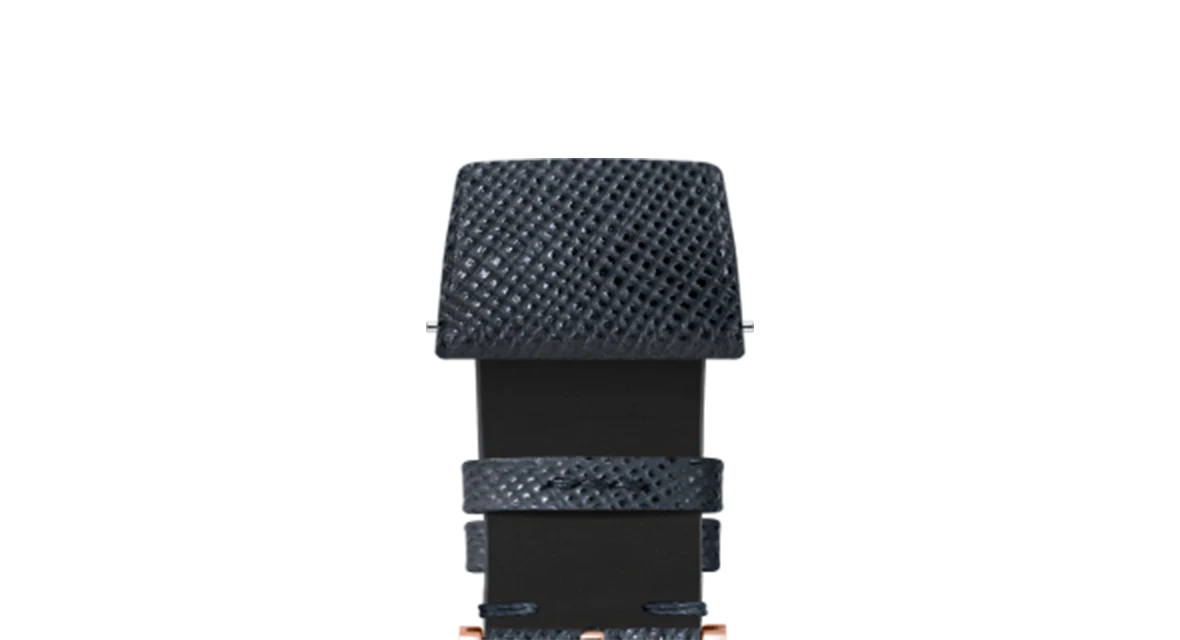 Black Saffiano Stitchless Strap - Image 6