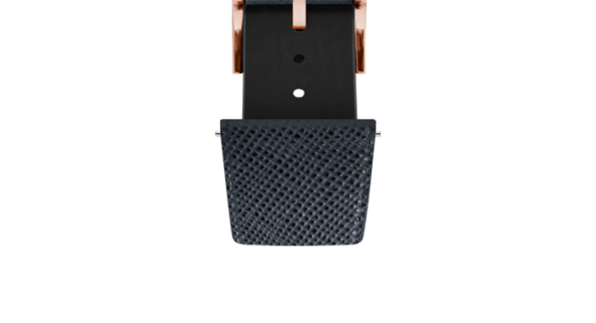 Black Saffiano Stitchless Strap - Image 7