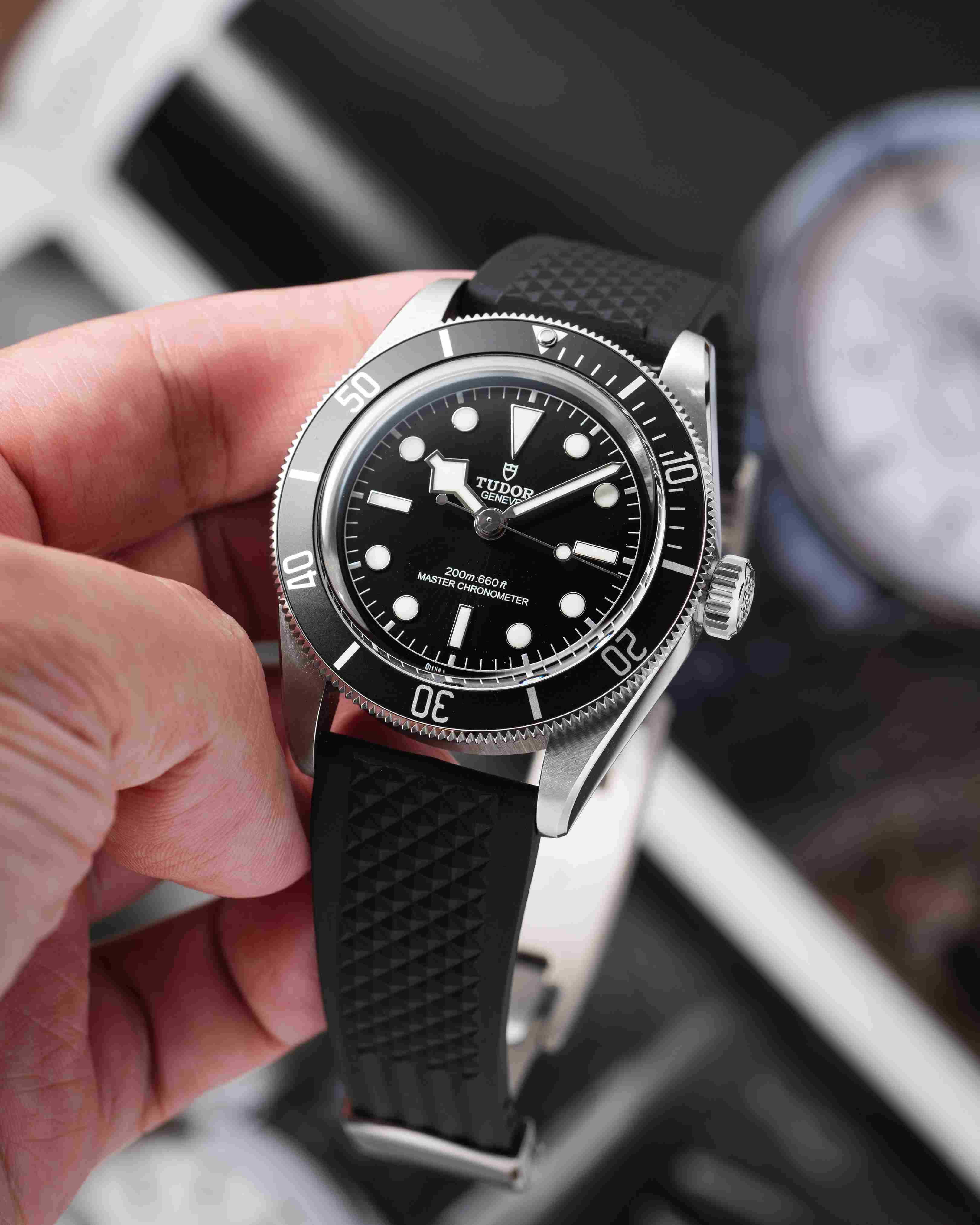 Black Waffle CTS Rubber Strap - Image 7