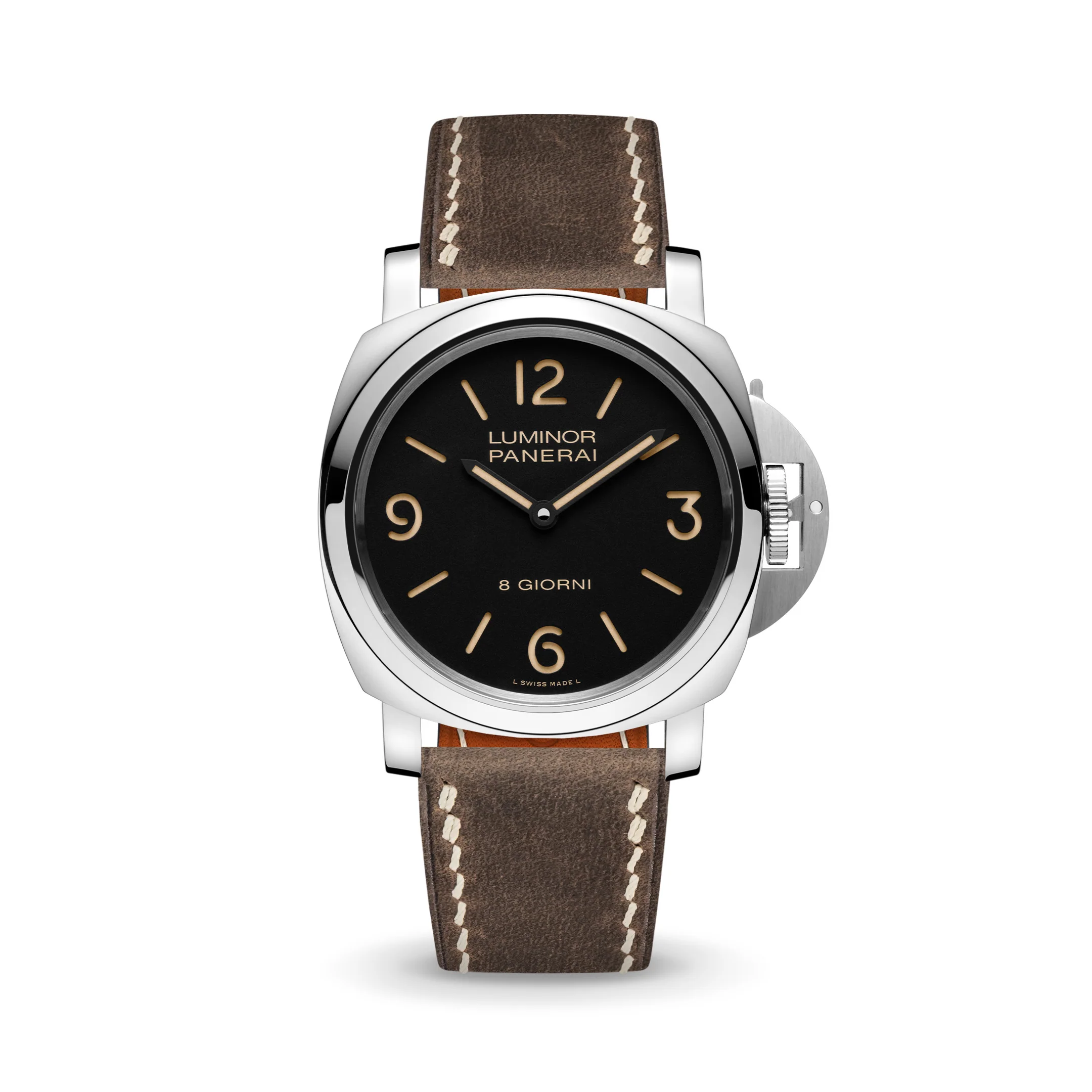Cognac Crazy Horse Chunky Strap