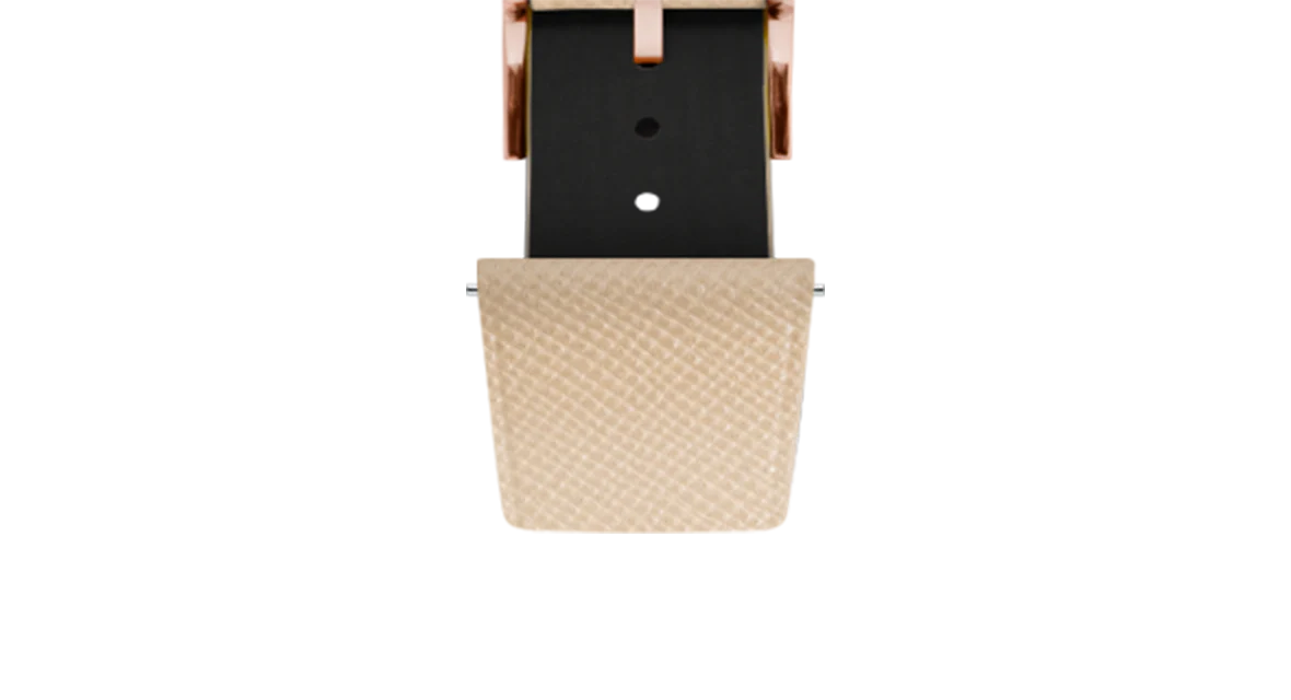 Cream Saffiano Stitchless Strap - Image 8