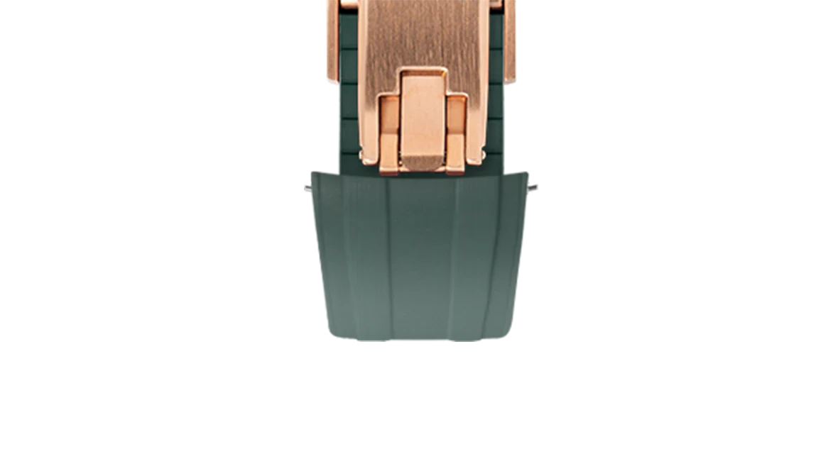 Overstock: Emerald Green CTS Rubber Strap for Omega Speedmaster - Image 9
