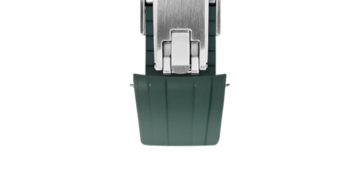 Emerald Green CTS Rubber Strap for Tudor BB58 - Image 9