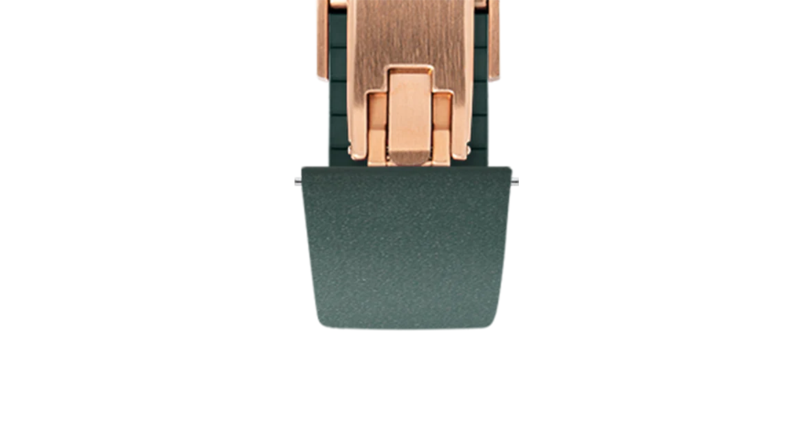 Emerald Green CTS Rubber Strap - Image 8