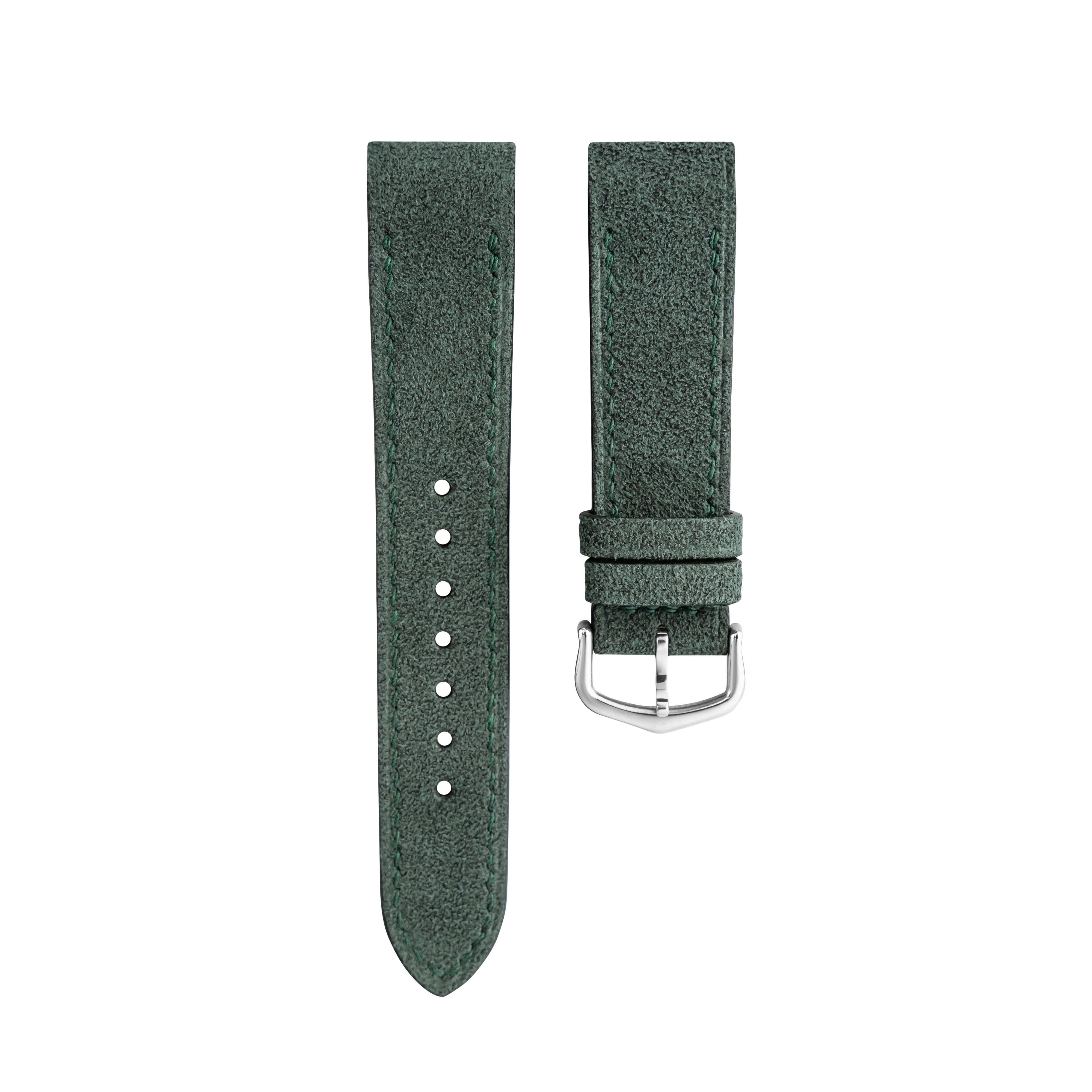 Green Alcantara Strap for Cartier Santos-Dumont - Image 3