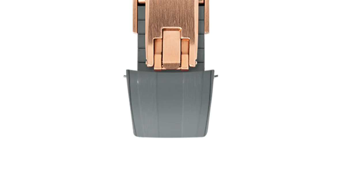 Grey CTS Rubber Strap for Rolex Submariner 41mm - Image 9