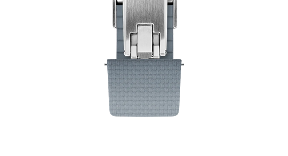 Grey Sailcloth CTS Rubber Strap for F.P. Journe Élégante - Image 8