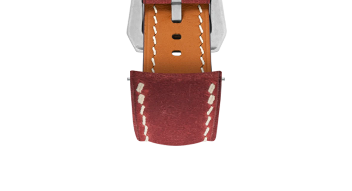 Maroon Crazy Horse Chunky Strap - Image 3