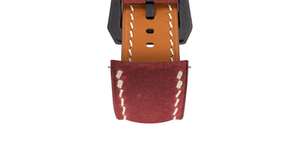 Maroon Crazy Horse Chunky Strap - Image 9