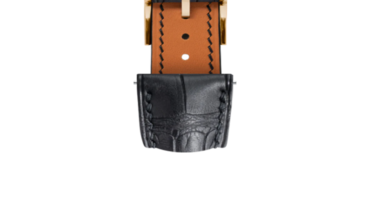 Matte Black Alligator Signature Strap - Image 12