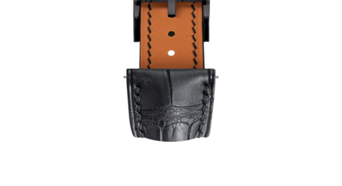 Matte Black Alligator Signature Strap - Image 14