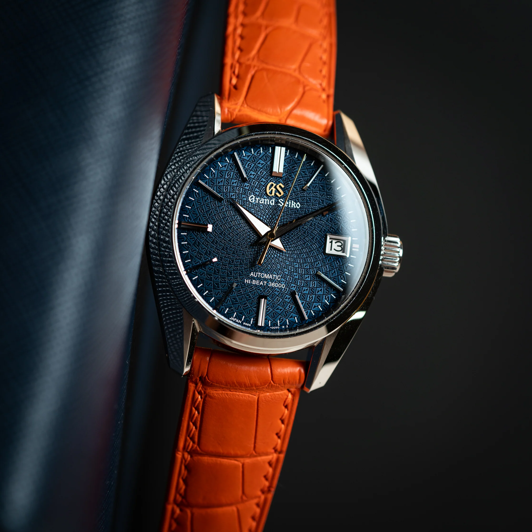 Matte Orange Alligator Signature Strap - Image 3