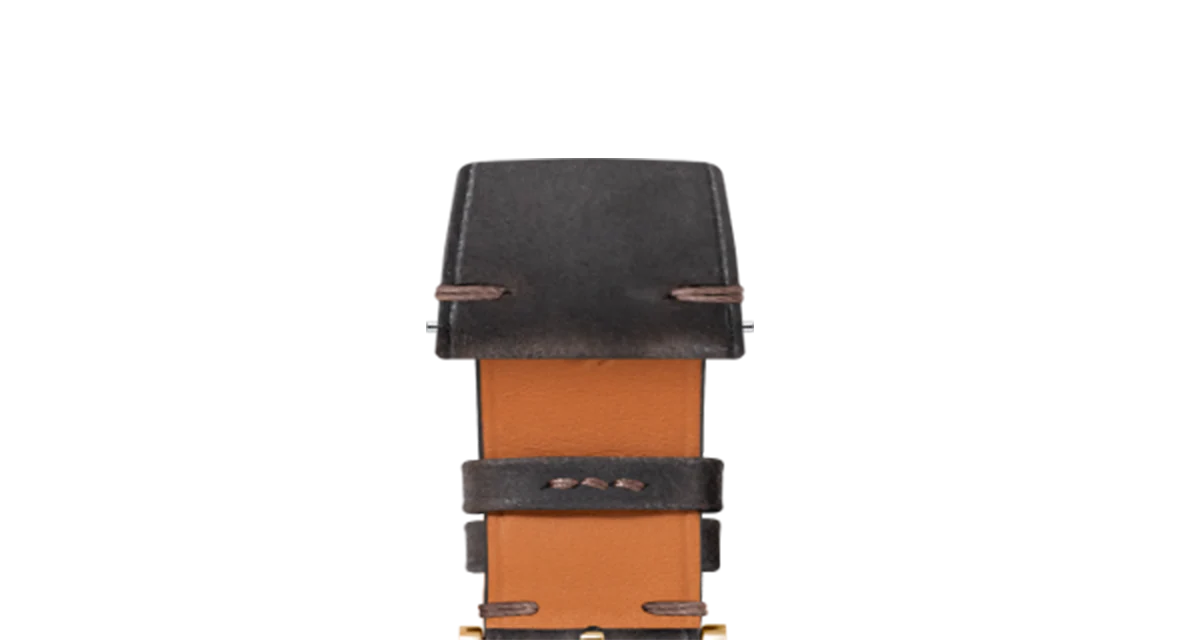 Mocha Crazy Horse Side-Stitch Strap - Image 7