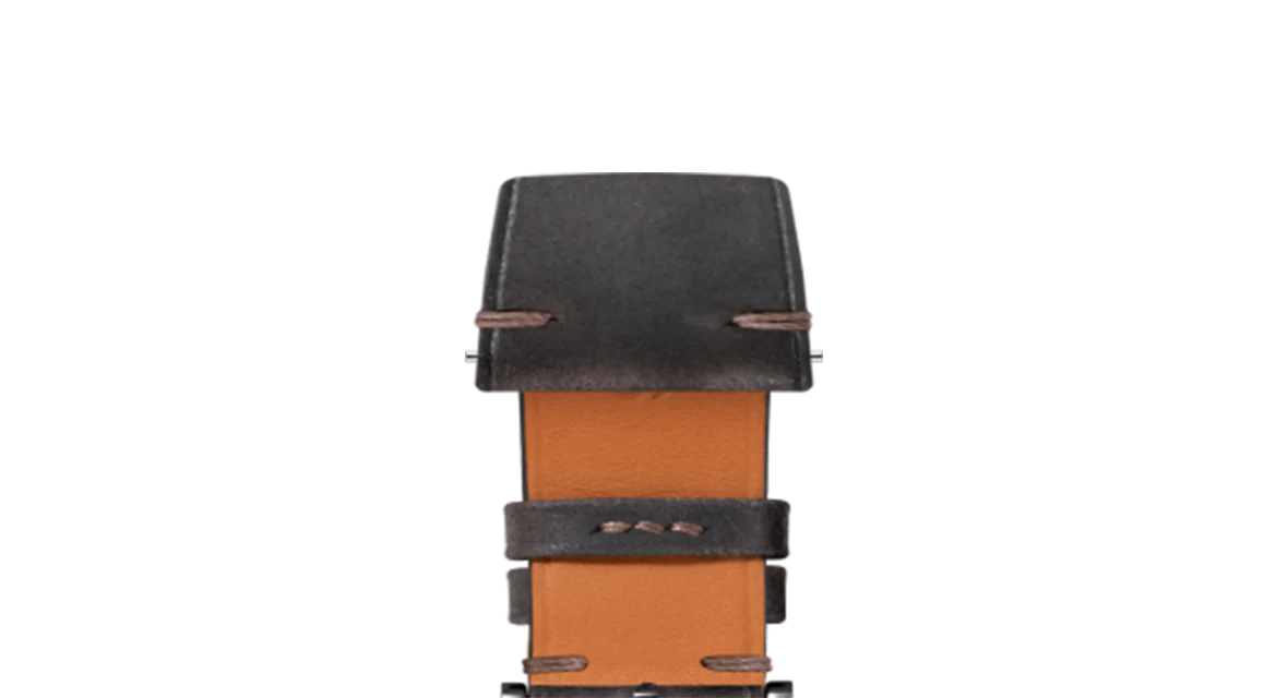 Mocha Crazy Horse Side-Stitch Strap - Image 9