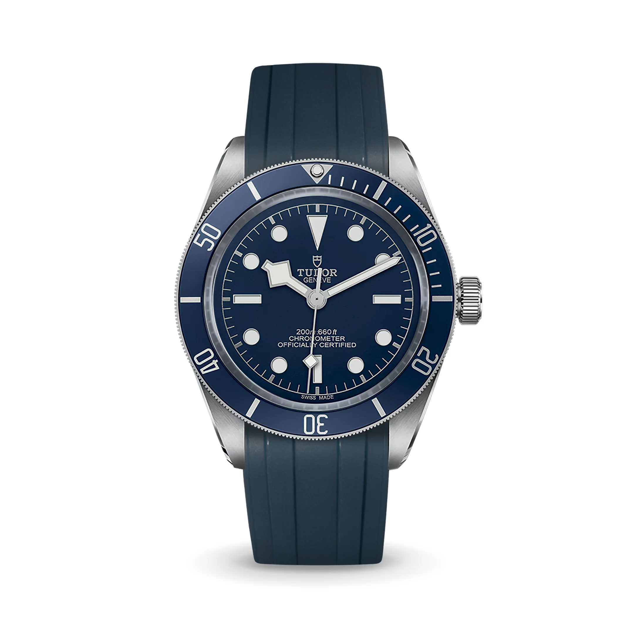 Navy CTS Rubber Strap for Tudor BB58