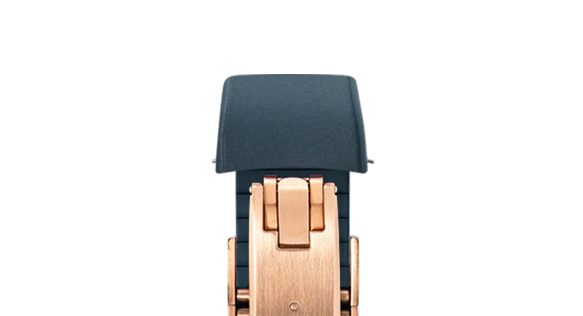 Navy Curved CTS Rubber Strap - Image 9