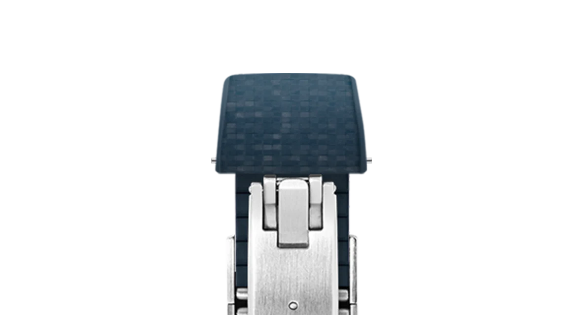 Navy Mosaic CTS Rubber Strap - Image 6