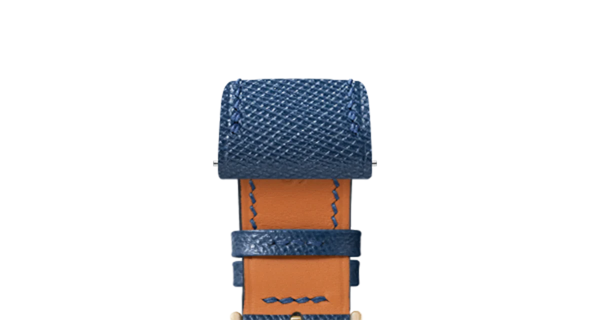 Navy Saffiano Strap for Cartier Santos-Dumont - Image 8