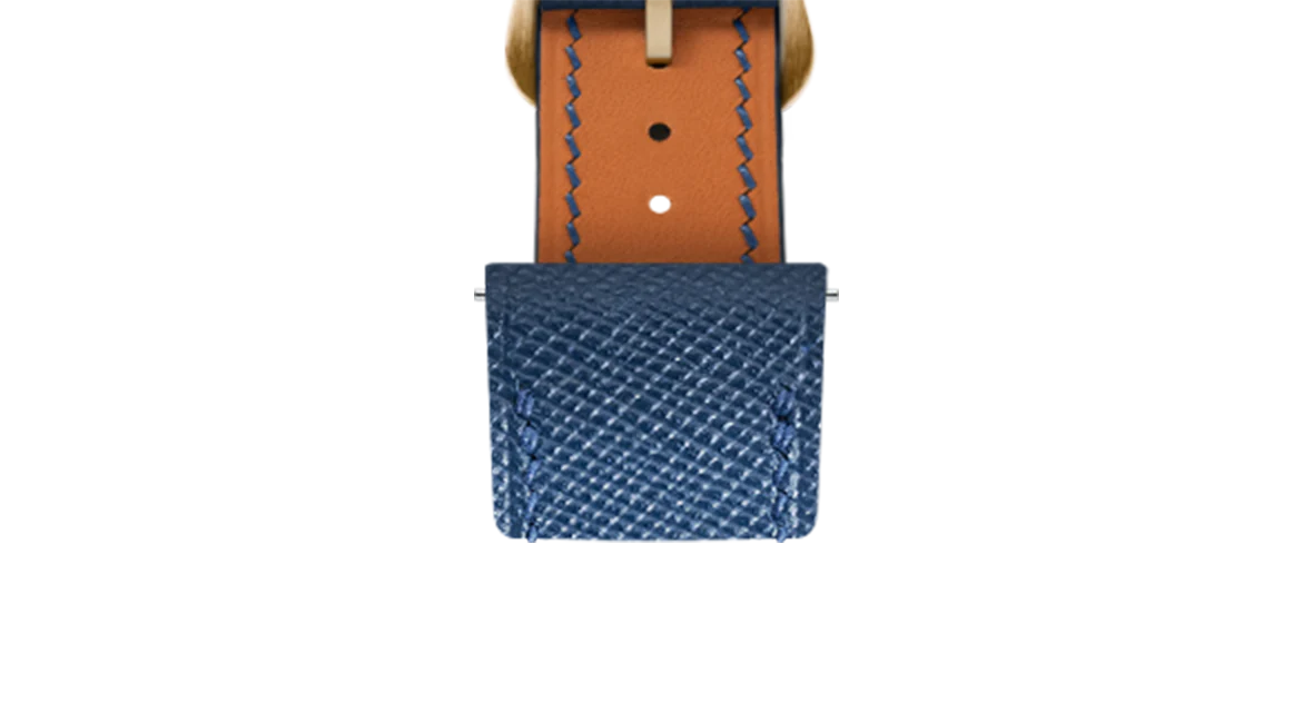 Navy Saffiano Strap for Cartier Santos-Dumont - Image 9