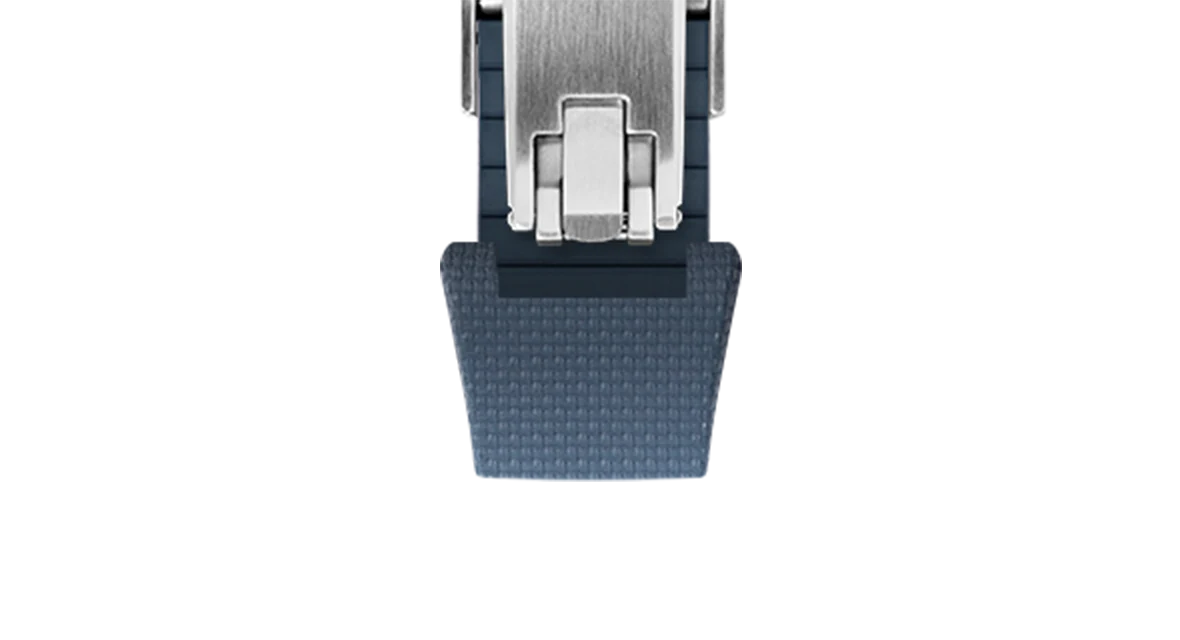 Navy Sailcloth CTS Rubber Strap for Christopher Ward The Twelve - Image 17