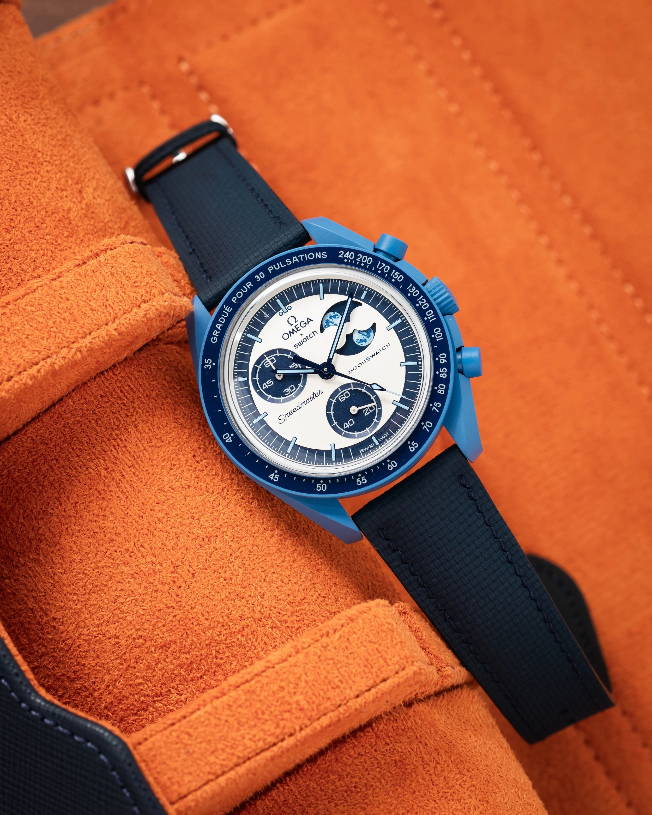 Navy Sailcloth Signature Strap - Image 6