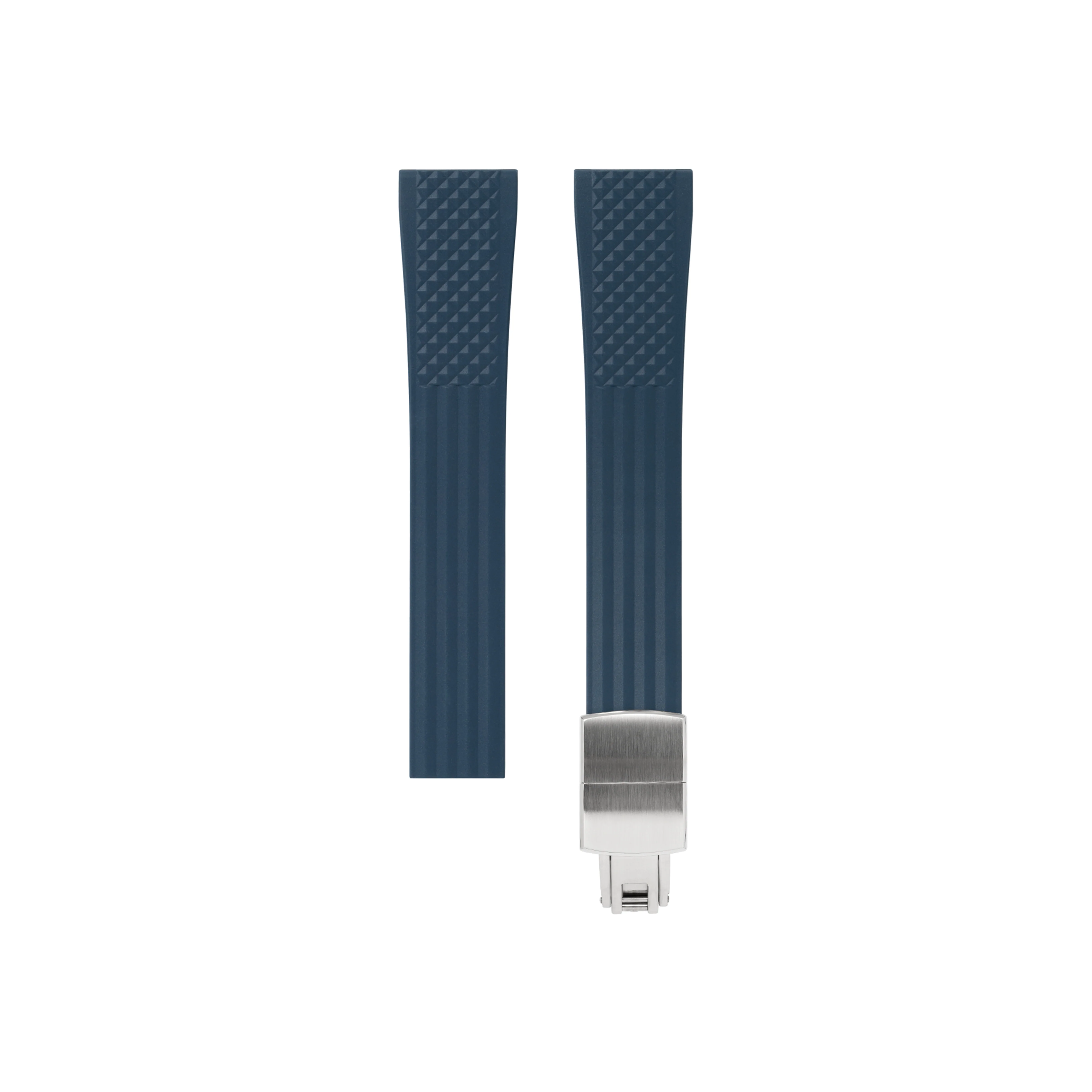Navy Waffle CTS Rubber Strap