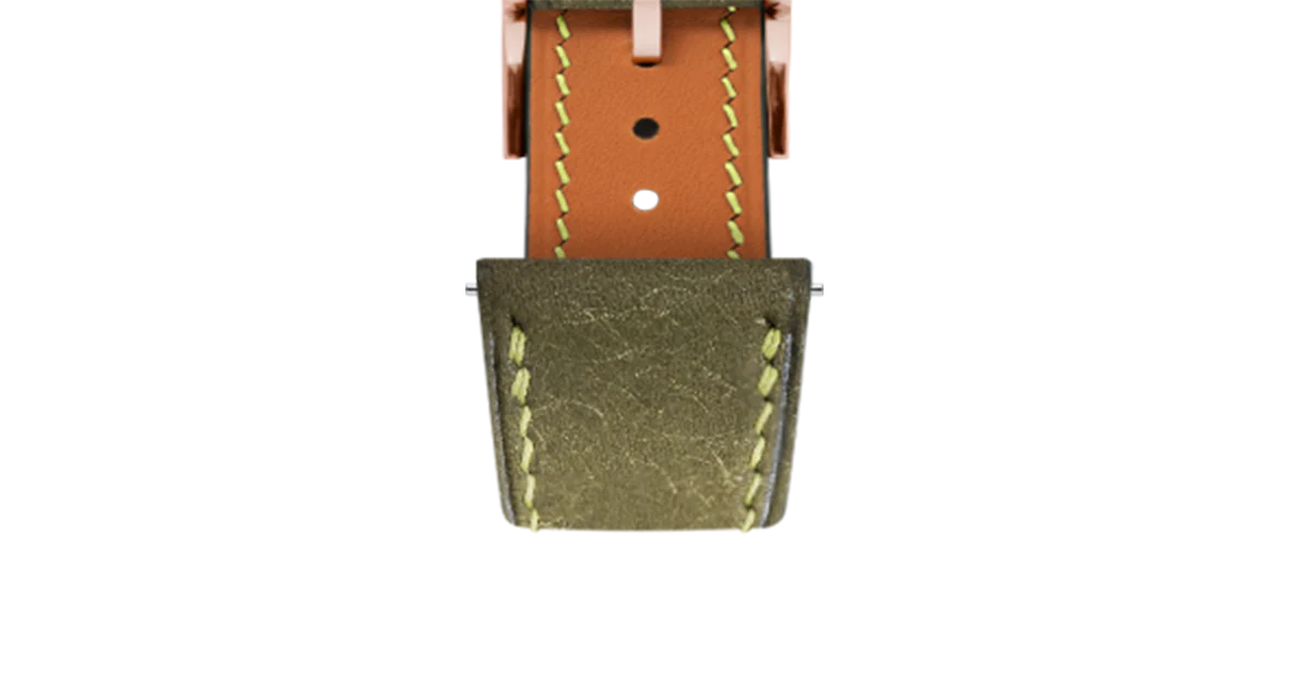 Overstock: Olive Green Pueblo Slim Strap - Image 9