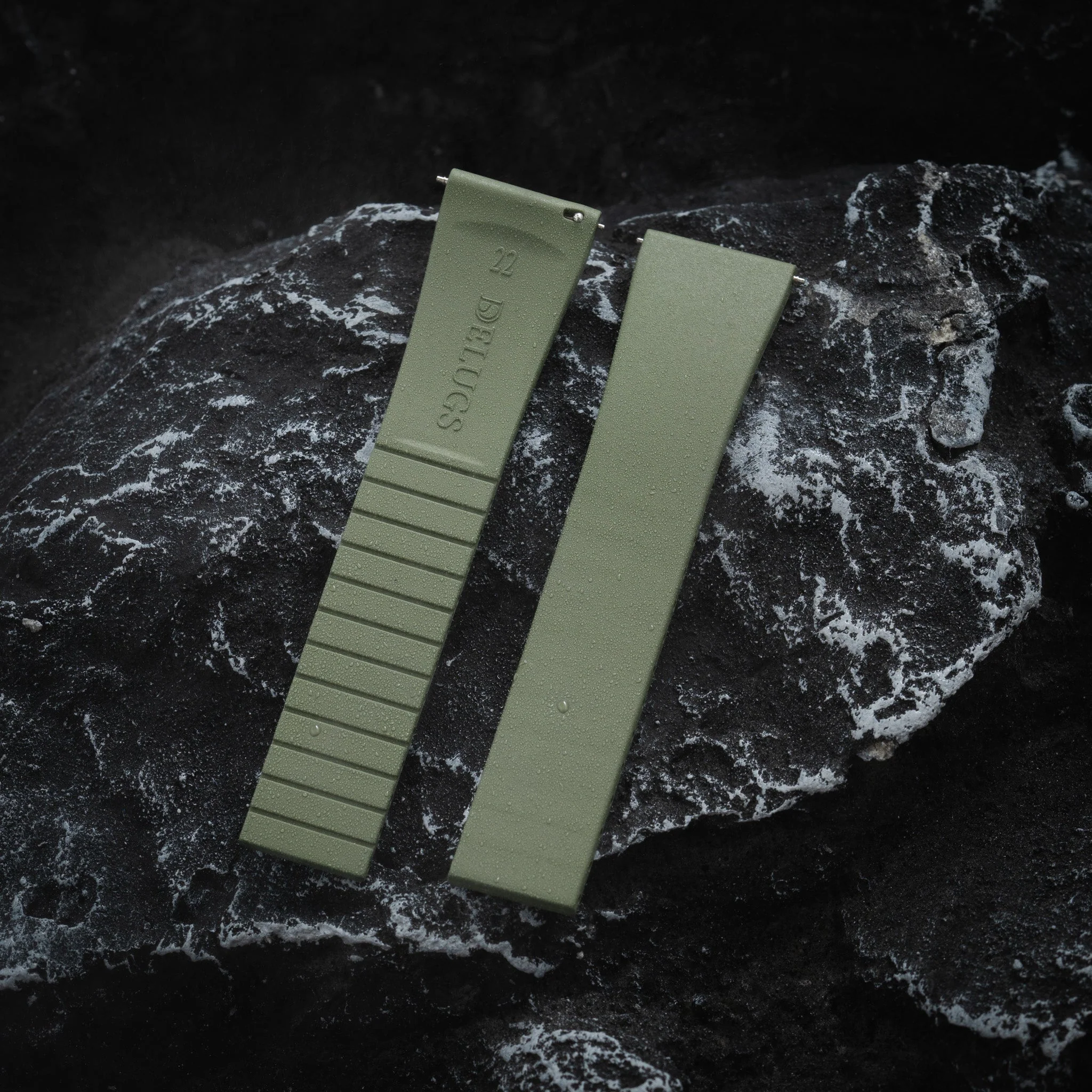 Olive Green CTS Rubber Strap - Image 6