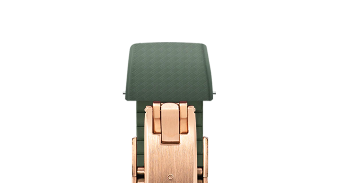 Olive Green Tropical CTS Rubber Strap - Image 10