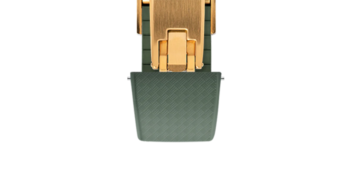 Olive Green Tropical CTS Rubber Strap - Image 13