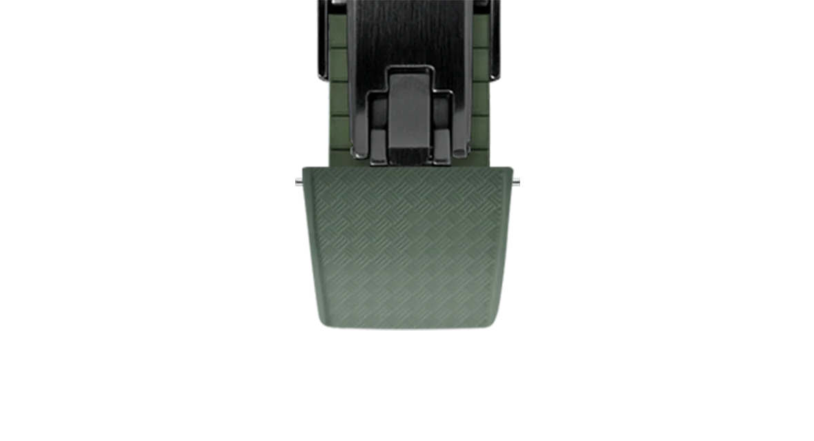 Olive Green Tropical CTS Rubber Strap - Image 15