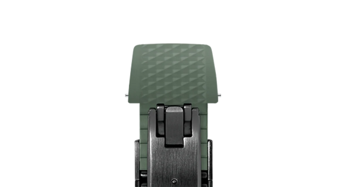 Olive Green Waffle CTS Rubber Strap - Image 12