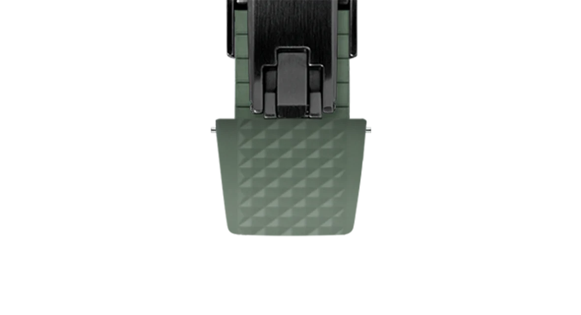 Olive Green Waffle CTS Rubber Strap - Image 13