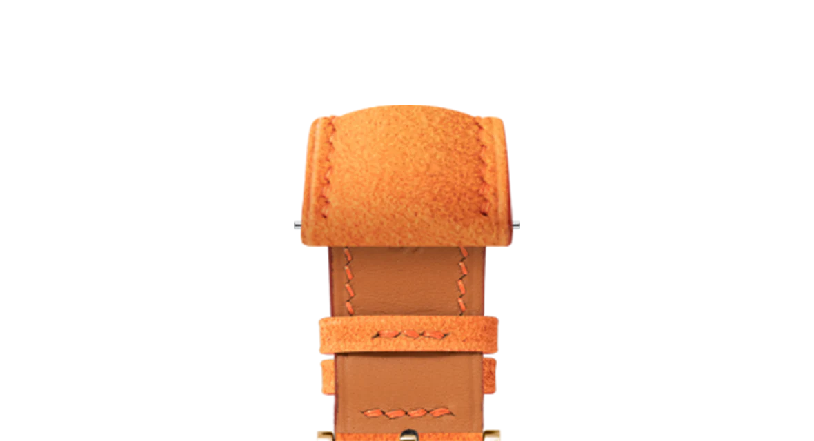 Overstock: Orange Alcantara Signature Strap - Image 7